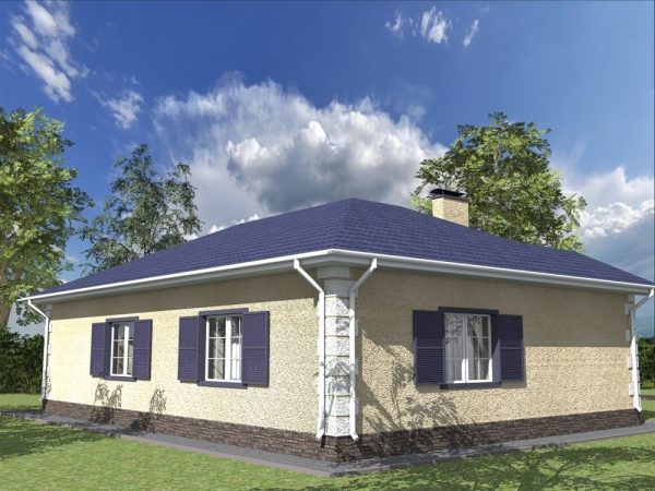 10. Проект дома B-277 Екстерьер Проект дома B-277 - фото 10