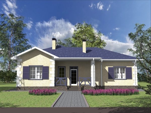 17. Проект дома B-277 Екстерьер Проект дома B-277 - фото 17