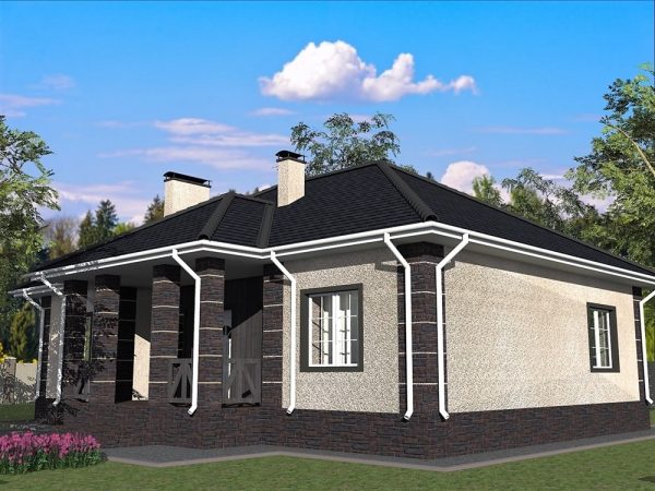 7. Проект дома B-278 Екстерьер Проект дома B-278 - фото 7