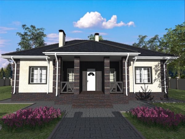 13. Проект дома B-278 Екстерьер Проект дома B-278 - фото 13