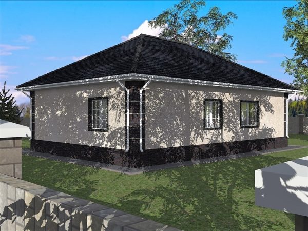 14. Проект дома B-278 Екстерьер Проект дома B-278 - фото 14