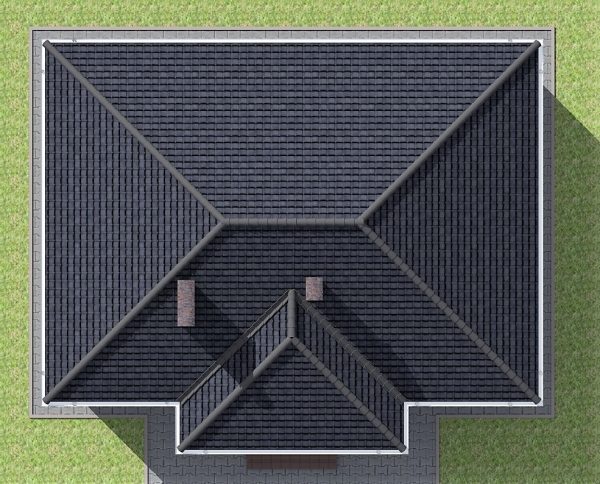 15. Проект дома B-278 Екстерьер Проект дома B-278 - фото 15