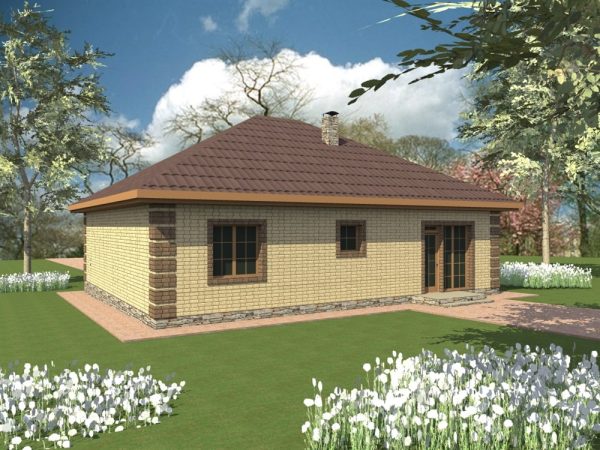 5. Проект дома B-282 Екстерьер Проект дома B-282 - фото 5