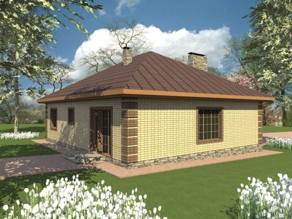 7. Проект дома B-282 Екстерьер Проект дома B-282 - фото 7