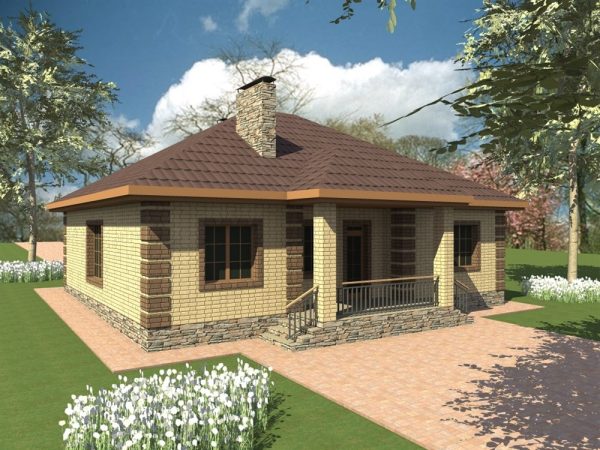 9. Проект дома B-282 Екстерьер Проект дома B-282 - фото 9