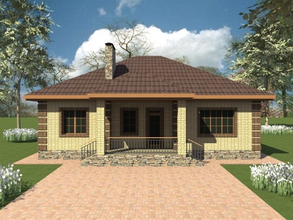 12. Проект дома B-282 Екстерьер Проект дома B-282 - фото 12