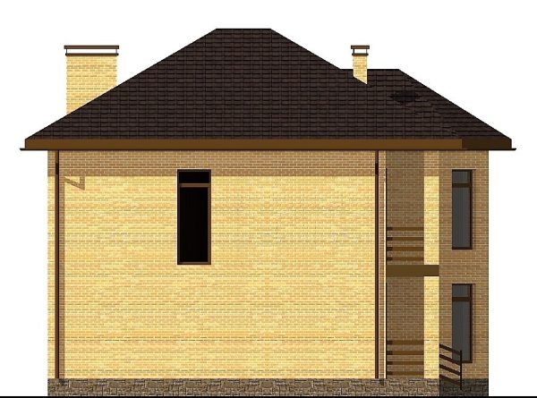 2. Проект дома B-284 Екстерьер Проект дома B-284 - фото 2