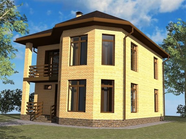 8. Проект дома B-284 Екстерьер Проект дома B-284 - фото 8