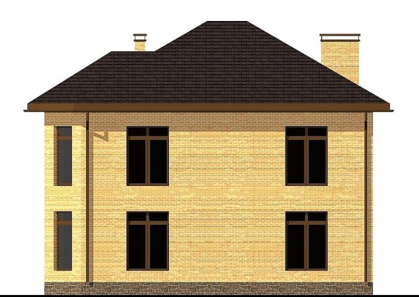 15. Проект дома B-284 Екстерьер Проект дома B-284 - фото 15