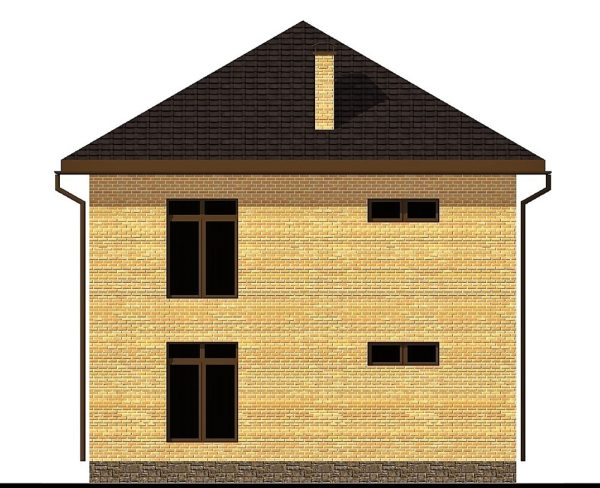 17. Проект дома B-284 Екстерьер Проект дома B-284 - фото 17