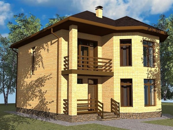 19. Проект дома B-284 Екстерьер Проект дома B-284 - фото 19