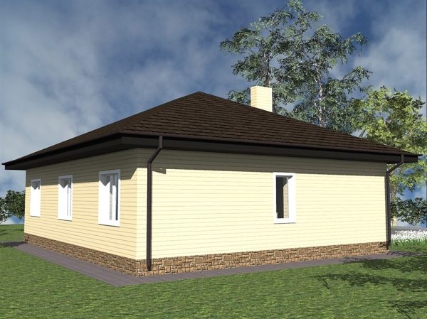 12. Проект дома B-286 Екстерьер Проект дома B-286 - фото 12