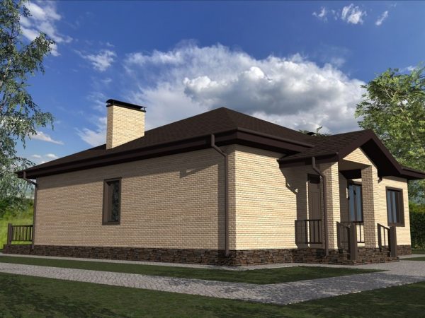 10. Проект дома B-287 Екстерьер Проект дома B-287 - фото 10