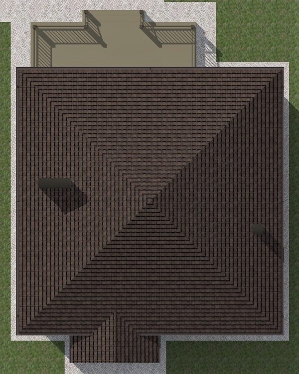 12. Проект дома B-287 Екстерьер Проект дома B-287 - фото 12