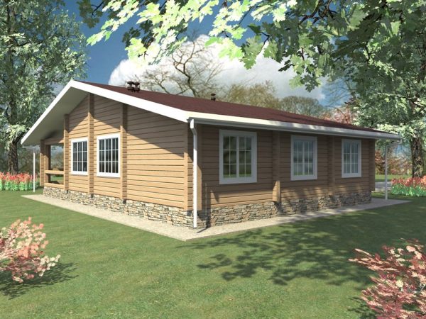 7. Проект дома B-288 Екстерьер Проект дома B-288 - фото 7