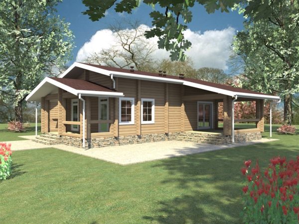 8. Проект дома B-288 Екстерьер Проект дома B-288 - фото 8