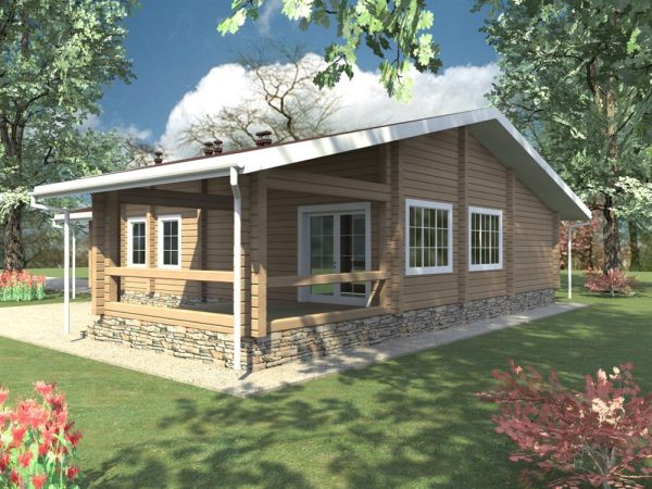 10. Проект дома B-288 Екстерьер Проект дома B-288 - фото 10