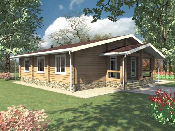 19. Проект дома B-288 Екстерьер Проект дома B-288 - фото 19