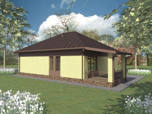 2. Проект дома B-292 Екстерьер Проект дома B-292 - фото 2