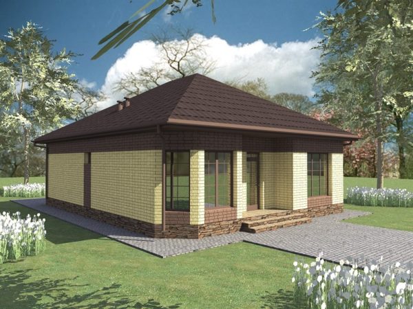 5. Проект дома B-292 Екстерьер Проект дома B-292 - фото 5