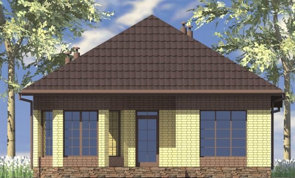 9. Проект дома B-292 Екстерьер Проект дома B-292 - фото 9