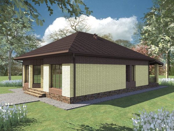 17. Проект дома B-292 Екстерьер Проект дома B-292 - фото 17