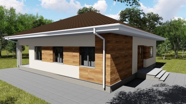 1. Проект дома B-293 Екстерьер Проект дома B-293 - фото 1