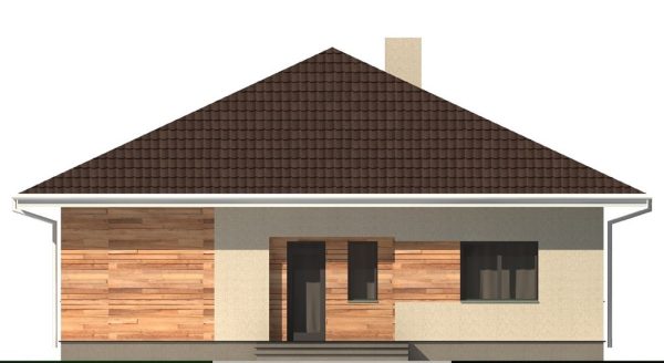 8. Проект дома B-293 Екстерьер Проект дома B-293 - фото 8