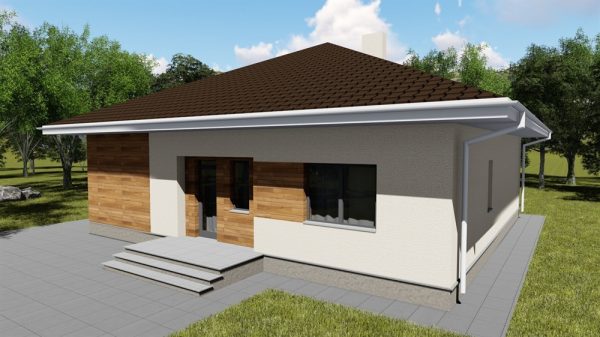 17. Проект дома B-293 Екстерьер Проект дома B-293 - фото 17