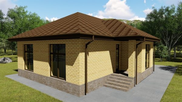 14. Проект дома B-294 Екстерьер Проект дома B-294 - фото 14