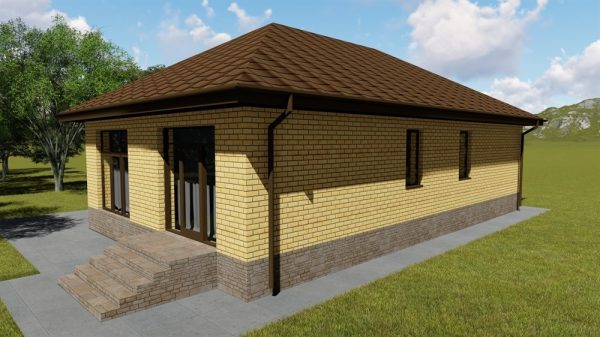 18. Проект дома B-294 Екстерьер Проект дома B-294 - фото 18