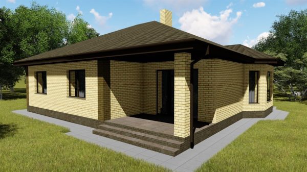 4. Проект дома B-295 Екстерьер Проект дома B-295 - фото 4