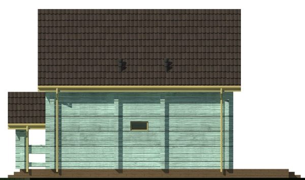 18. Проект дома B-296 Екстерьер Проект дома B-296 - фото 18