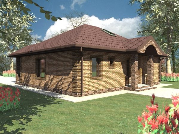 1. Проект дома B-299 Екстерьер Проект дома B-299 - фото 1