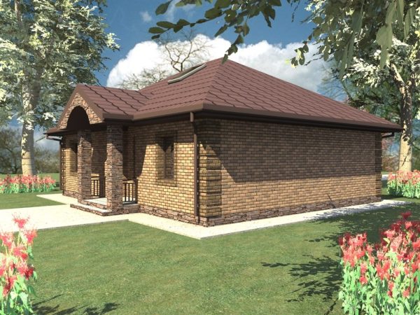 14. Проект дома B-299 Екстерьер Проект дома B-299 - фото 14