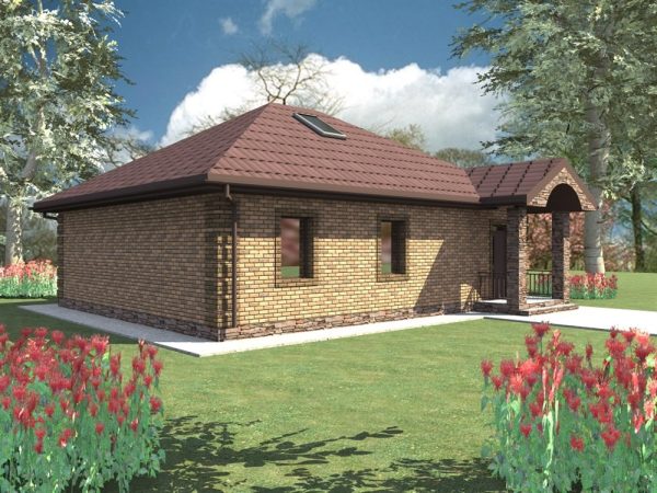 18. Проект дома B-299 Екстерьер Проект дома B-299 - фото 18