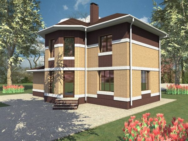 4. Проект дома B-300 Екстерьер Проект дома B-300 - фото 4