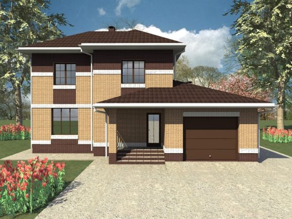 6. Проект дома B-300 Екстерьер Проект дома B-300 - фото 6