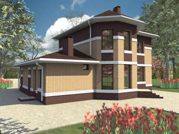 7. Проект дома B-300 Екстерьер Проект дома B-300 - фото 7