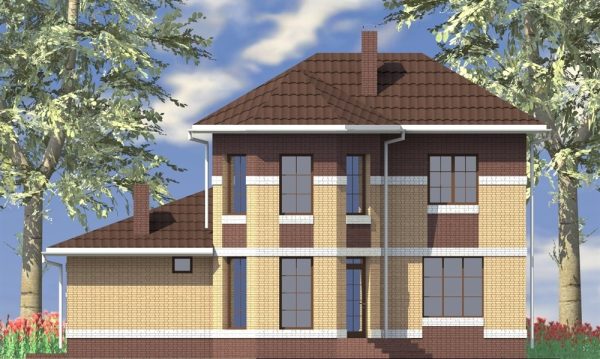 9. Проект дома B-300 Екстерьер Проект дома B-300 - фото 9