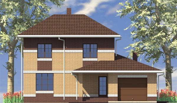 14. Проект дома B-300 Екстерьер Проект дома B-300 - фото 14