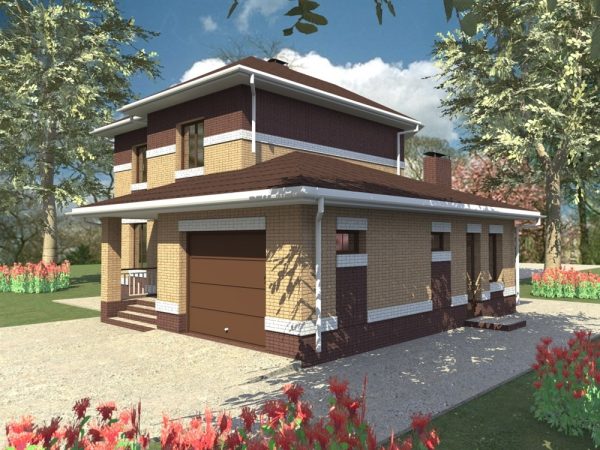 15. Проект дома B-300 Екстерьер Проект дома B-300 - фото 15