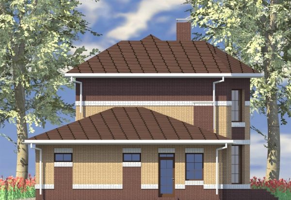 17. Проект дома B-300 Екстерьер Проект дома B-300 - фото 17