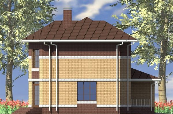 19. Проект дома B-300 Екстерьер Проект дома B-300 - фото 19