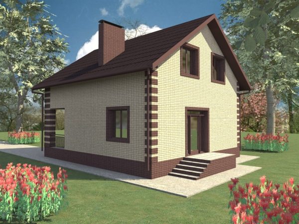 5. Проект дома B-301 Екстерьер Проект дома B-301 - фото 5