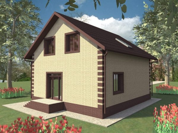 8. Проект дома B-301 Екстерьер Проект дома B-301 - фото 8