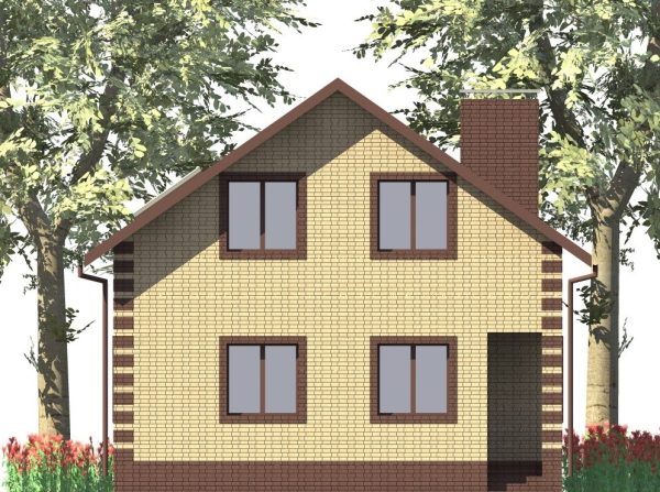 12. Проект дома B-301 Екстерьер Проект дома B-301 - фото 12