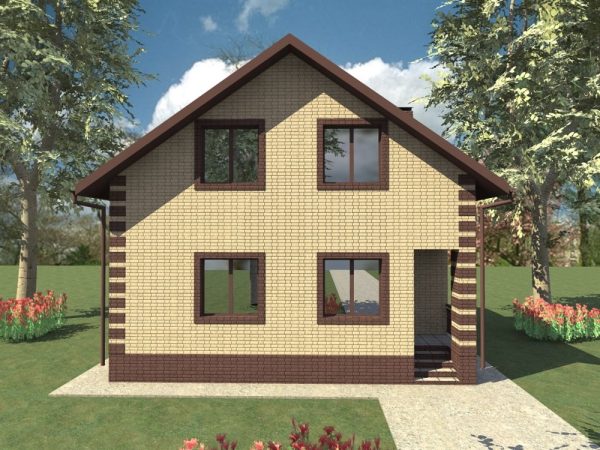 17. Проект дома B-301 Екстерьер Проект дома B-301 - фото 17