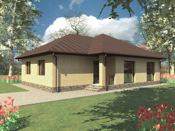 2. Проект дома B-302 Екстерьер Проект дома B-302 - фото 2