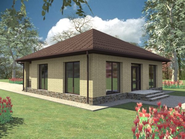 9. Проект дома B-302 Екстерьер Проект дома B-302 - фото 9